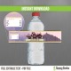 Moana Birthday Bottle Labels or Napkin Rings 